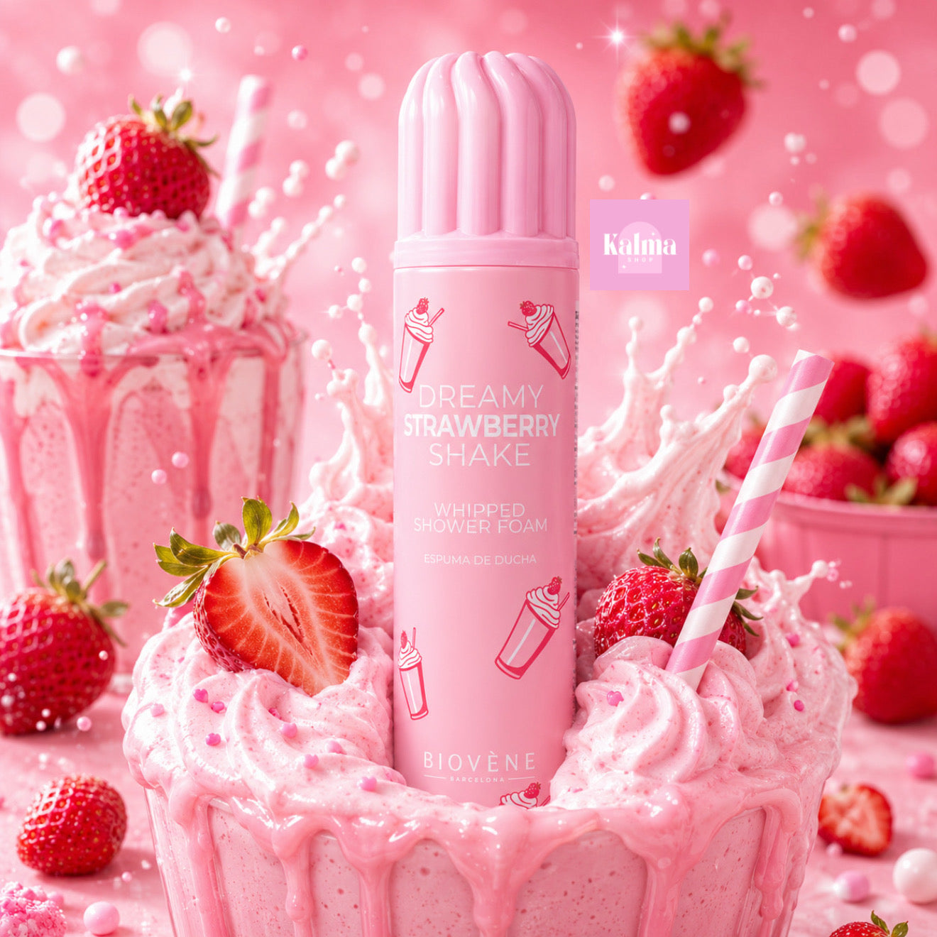 Gel de ducha fresa