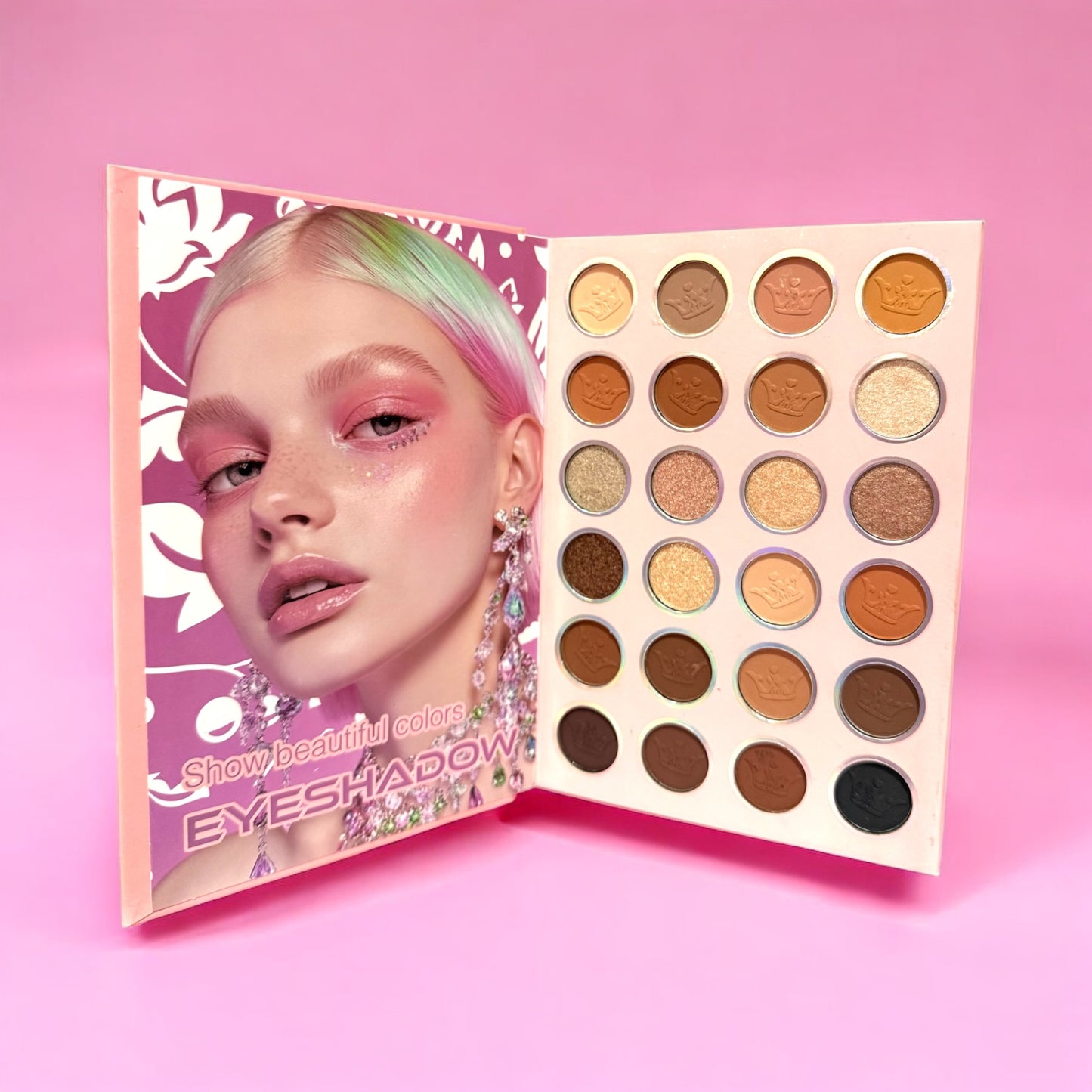Paleta de yara ( sombras, colorete, iluminador, polvos compactos )