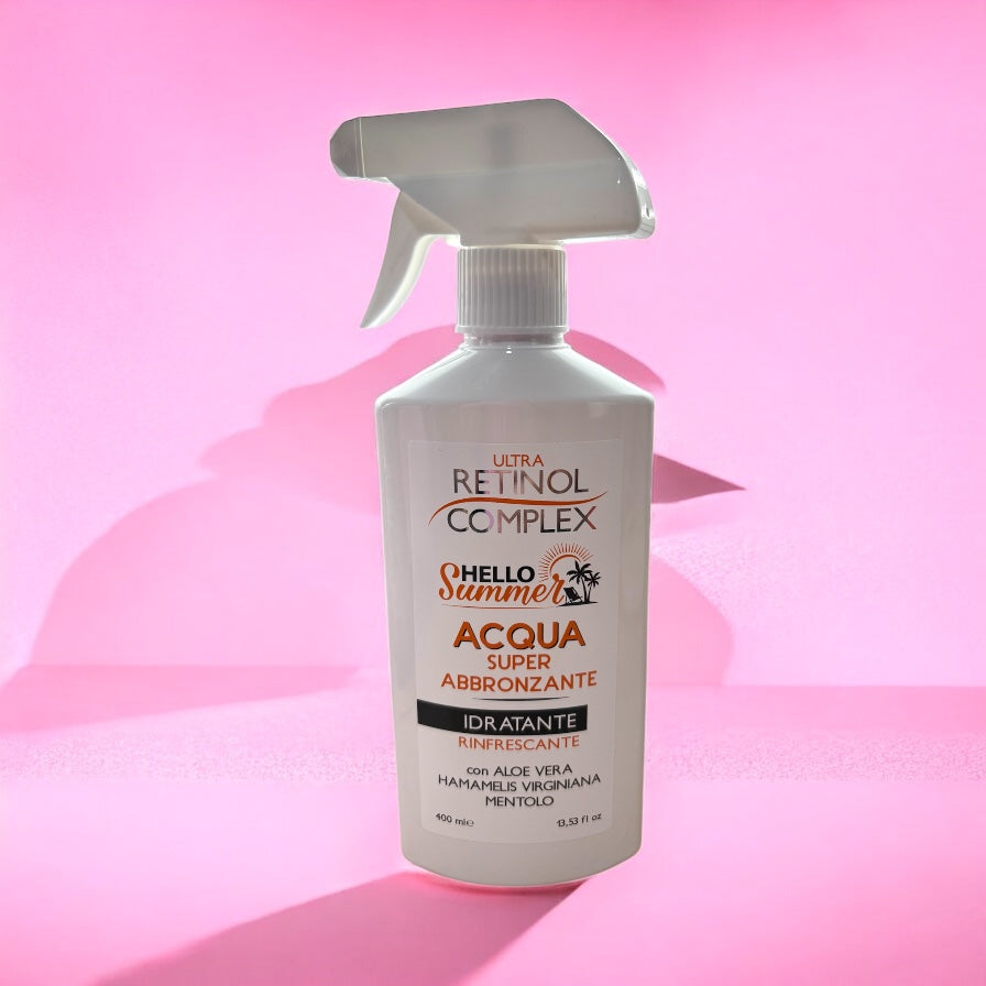 Agua bronceadora