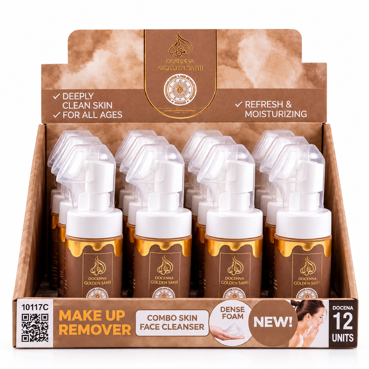 Limpiador facial vainilla caramelo