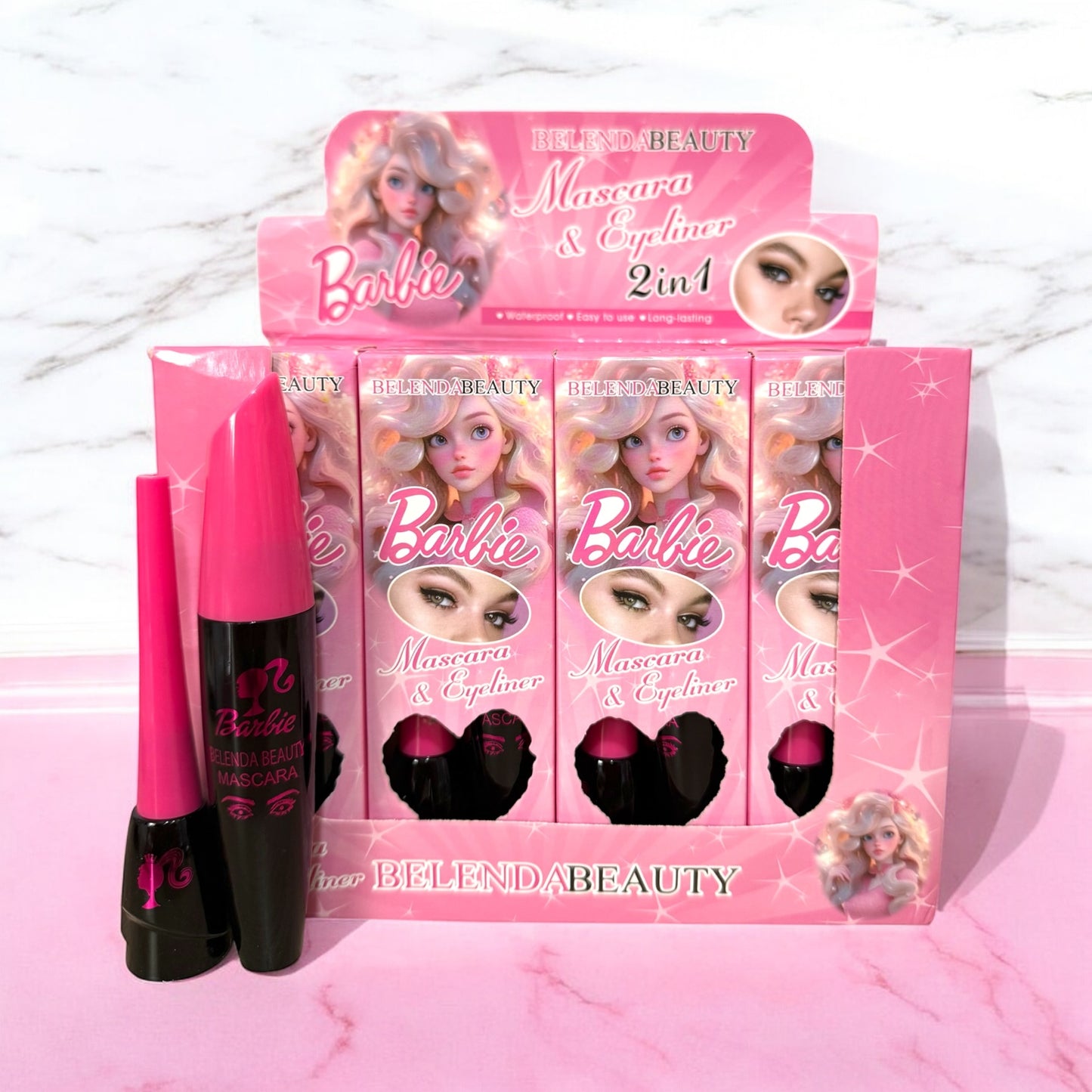 Set de Barbie máscara de pestañas y eyeline