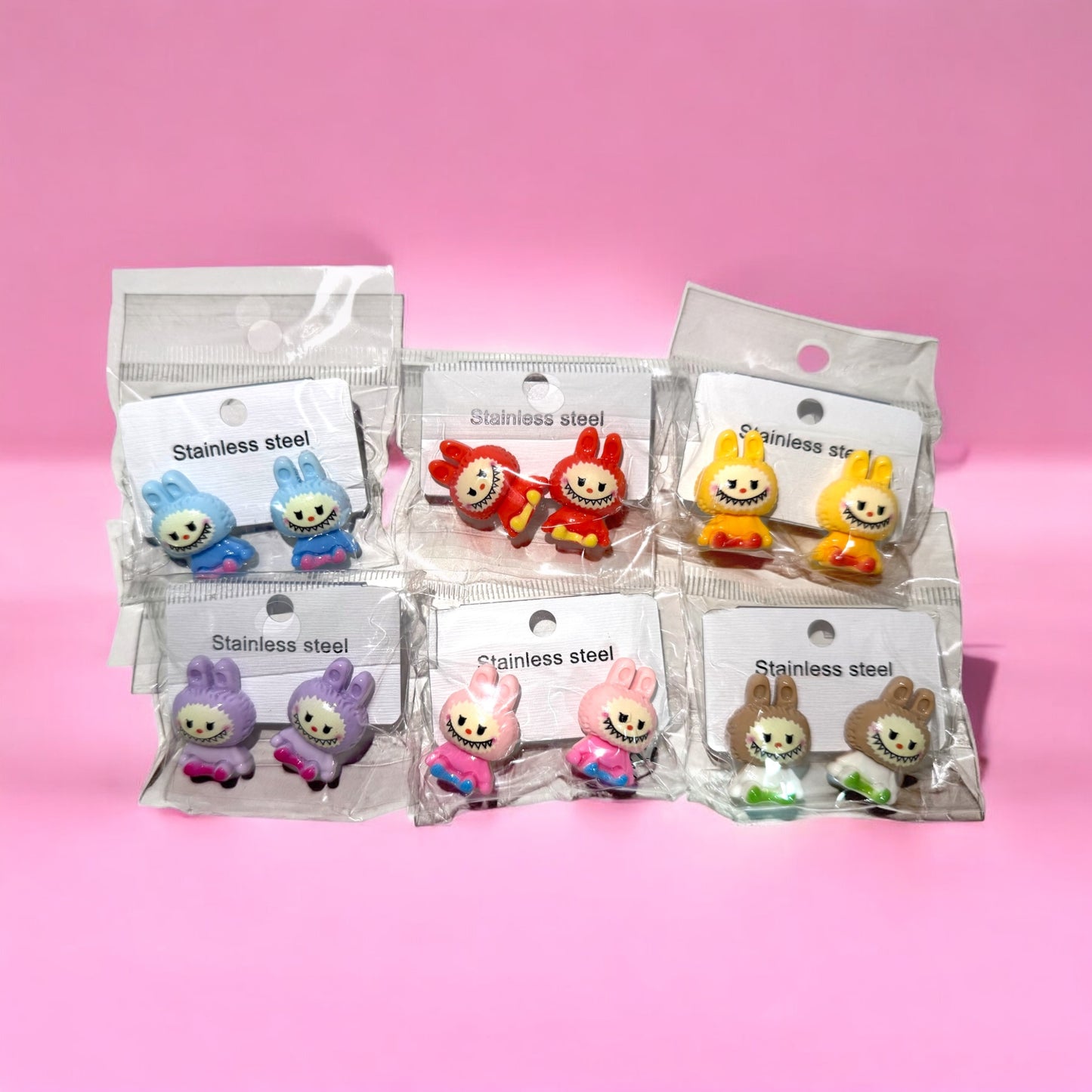 Pendientes de labubu
