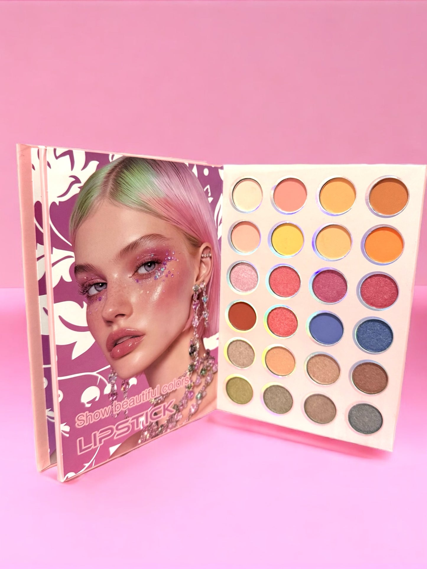 Paleta de yara ( sombras, colorete, iluminador, polvos compactos )