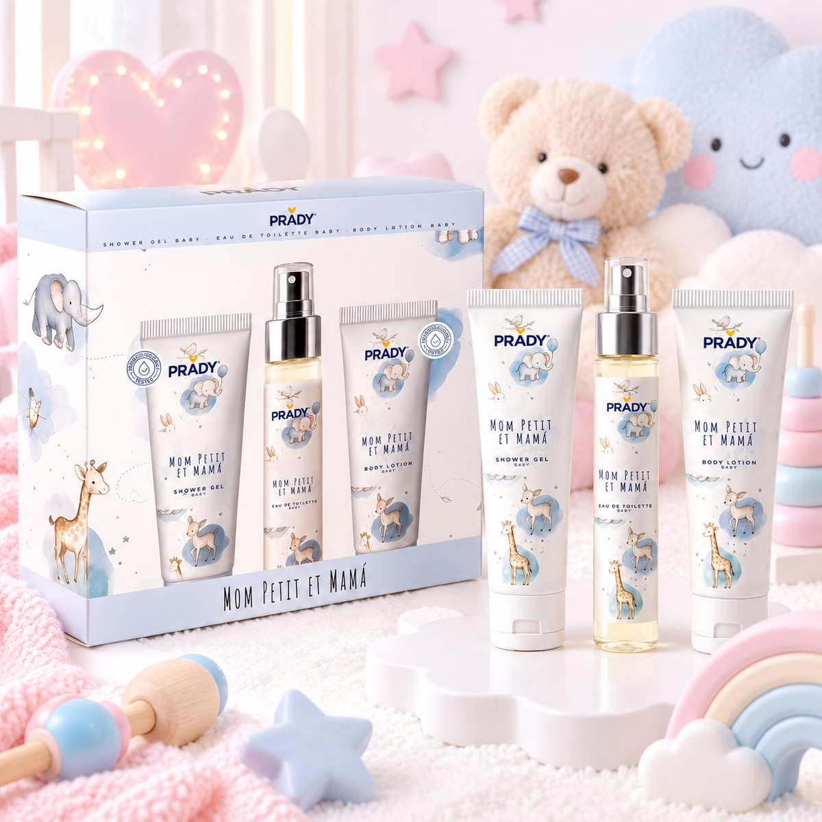 Pack para los mas peques (gel de ducha, crema corporal y colonia)