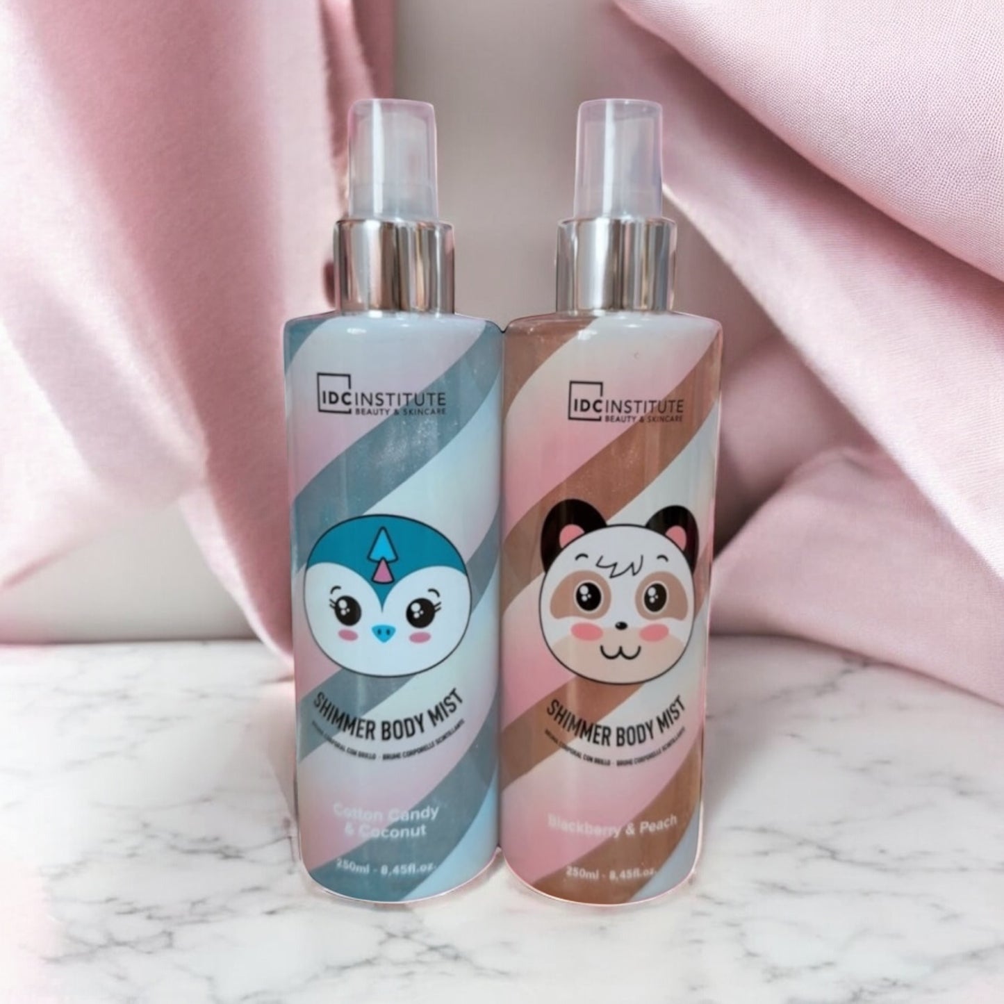 Bruma corporal con brillo