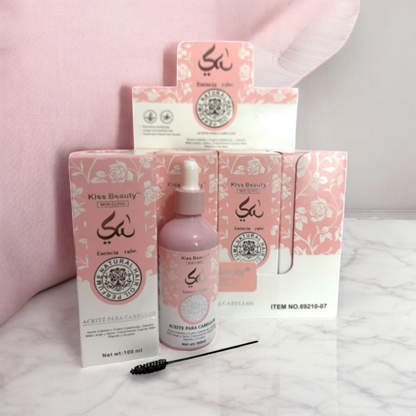 Aceite para el pelo yara