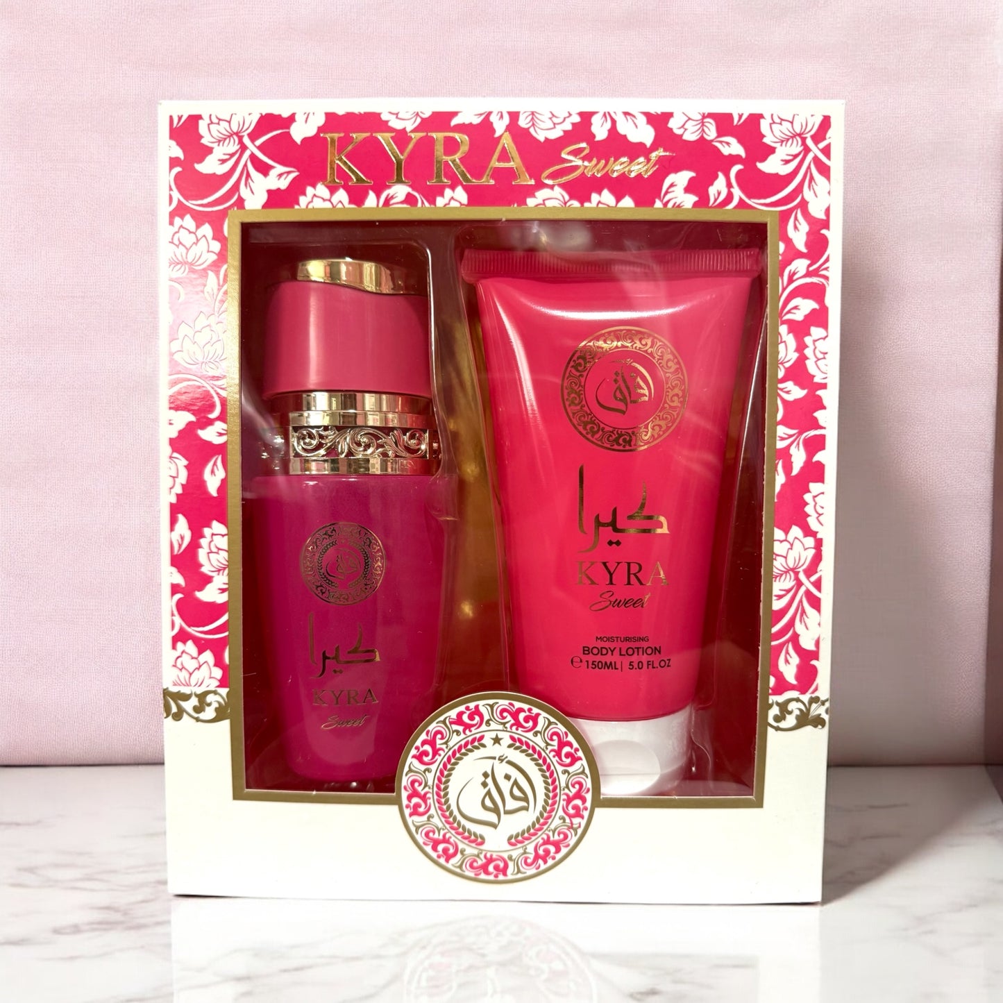 Pack perfume aroma yara candy + loción corporal