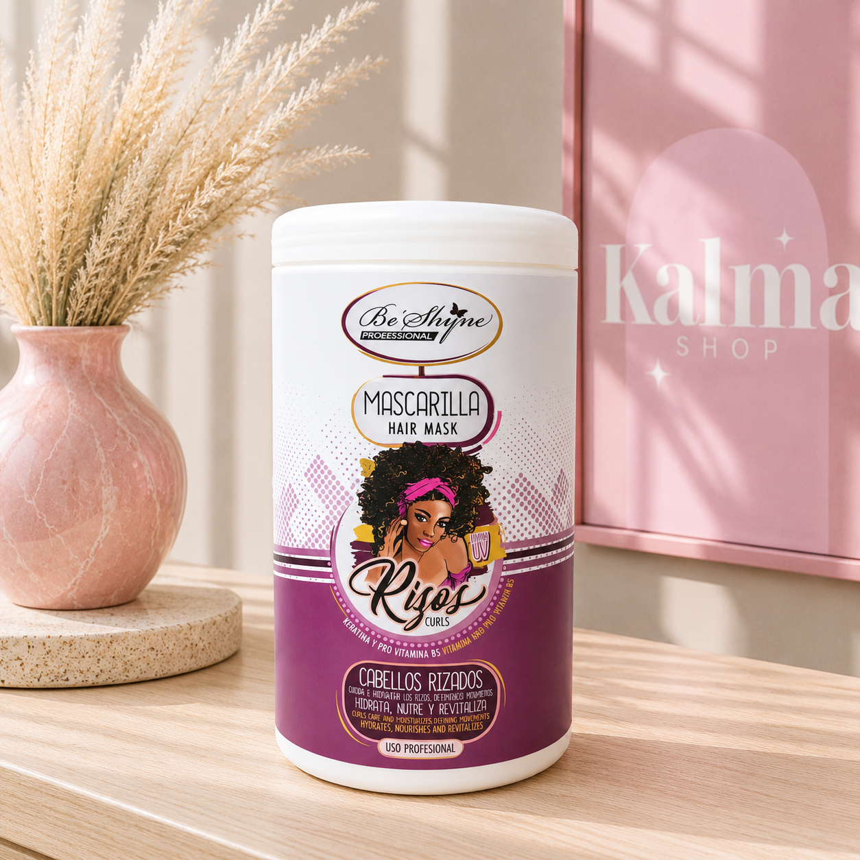Mascarilla para pelos rizados 1 litro