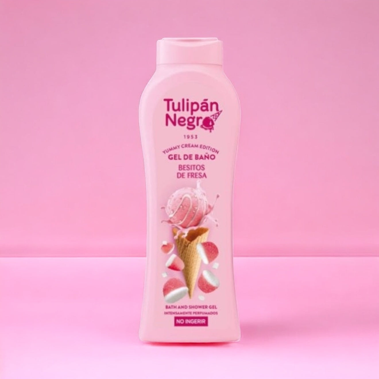 Gel de baño besitos de fresa