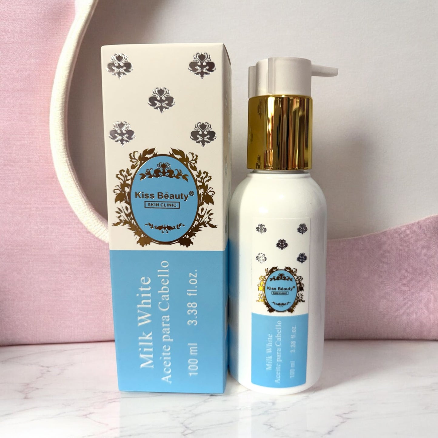 Aceite para el pelo de bianco latte