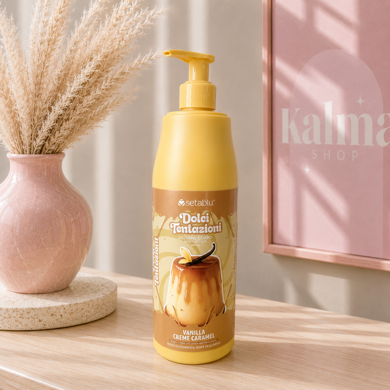 Loción corporal vainilla y caramelo