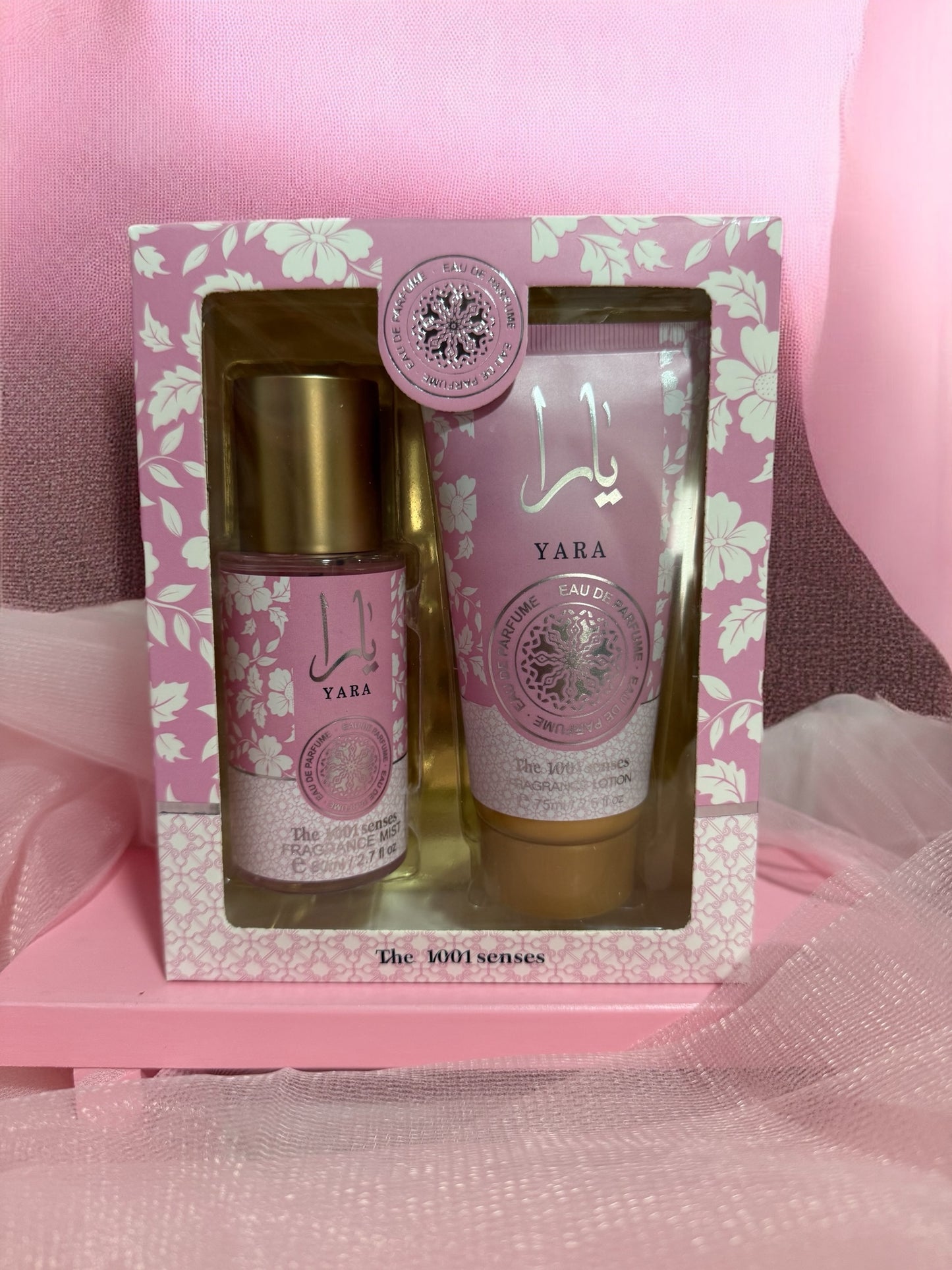 Pack de yara , bruma corporal + crema corporal