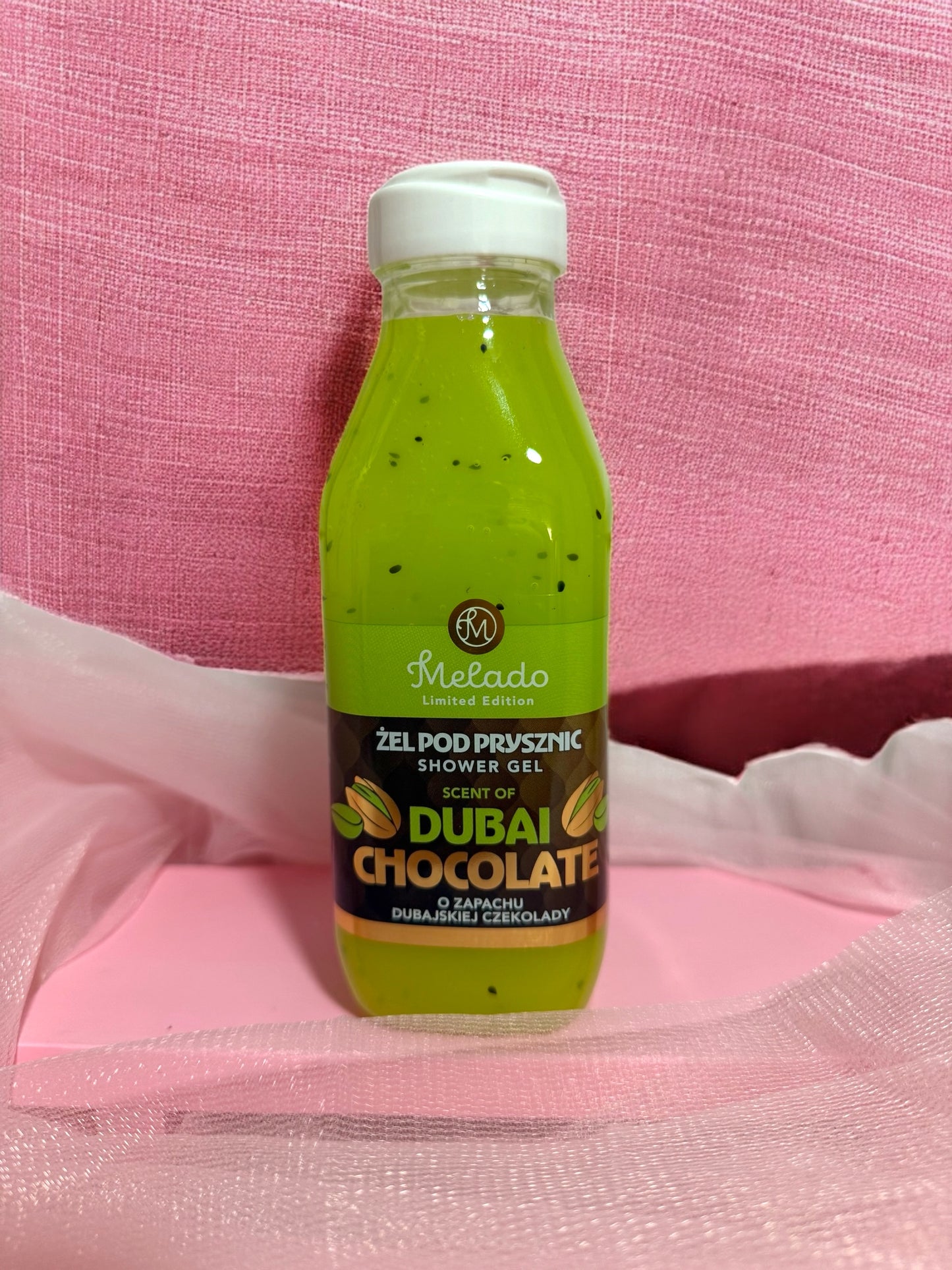 Gel de chocolate Dubái