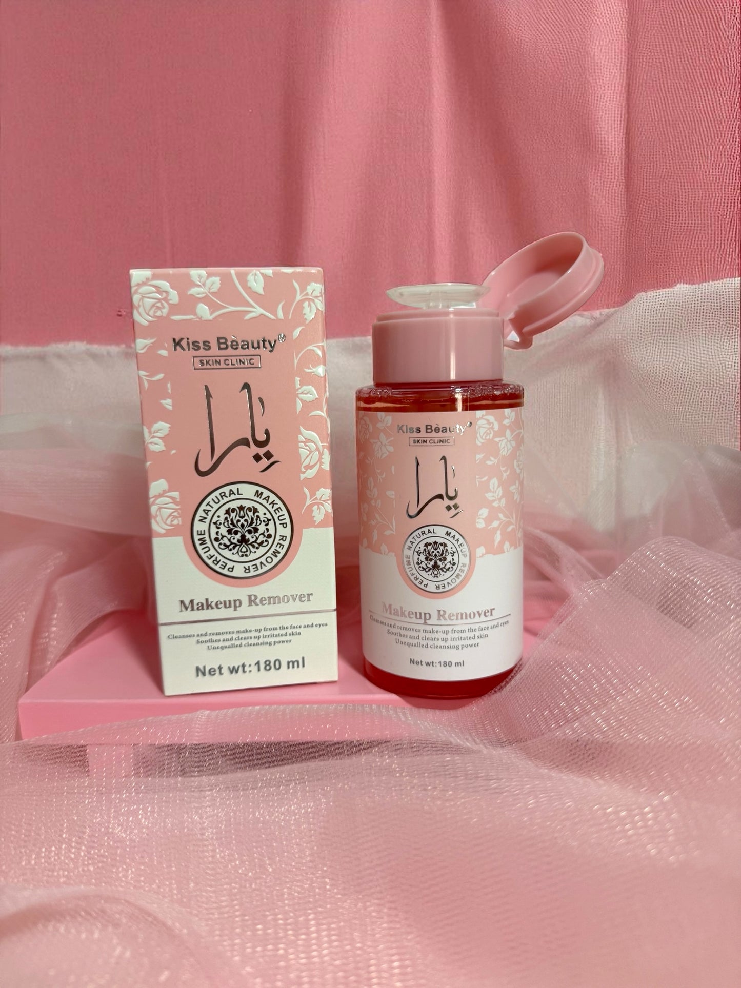 Agua micelar de yara rosa