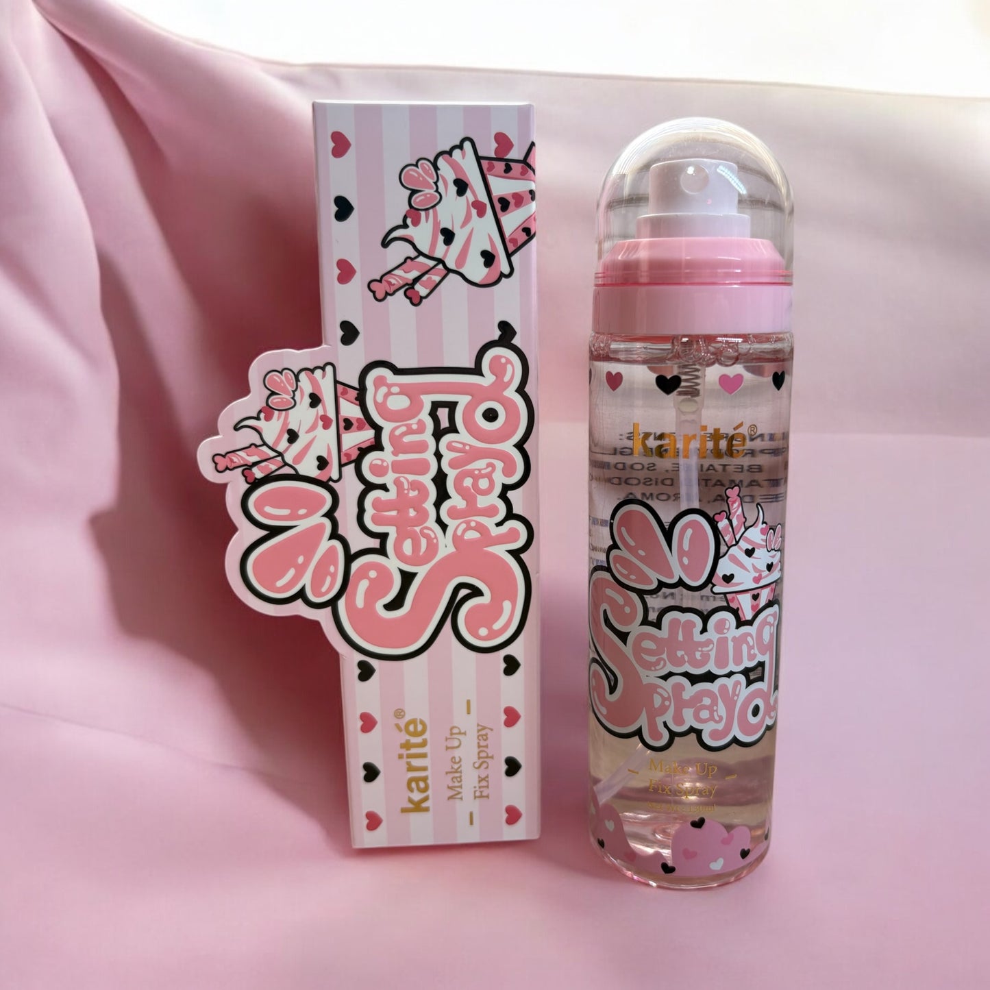Spray fijador de maquillaje