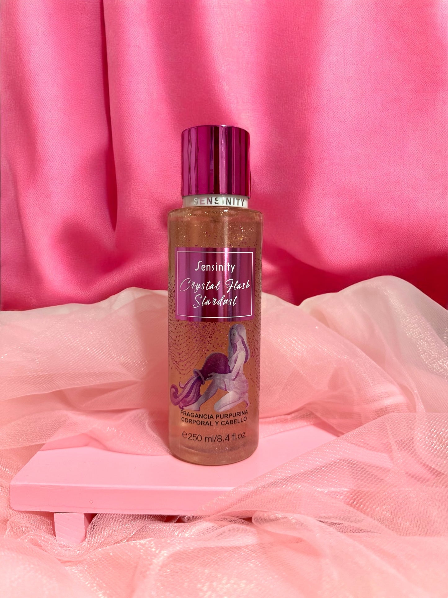 Bruma corporal y de pelo crystal brillo