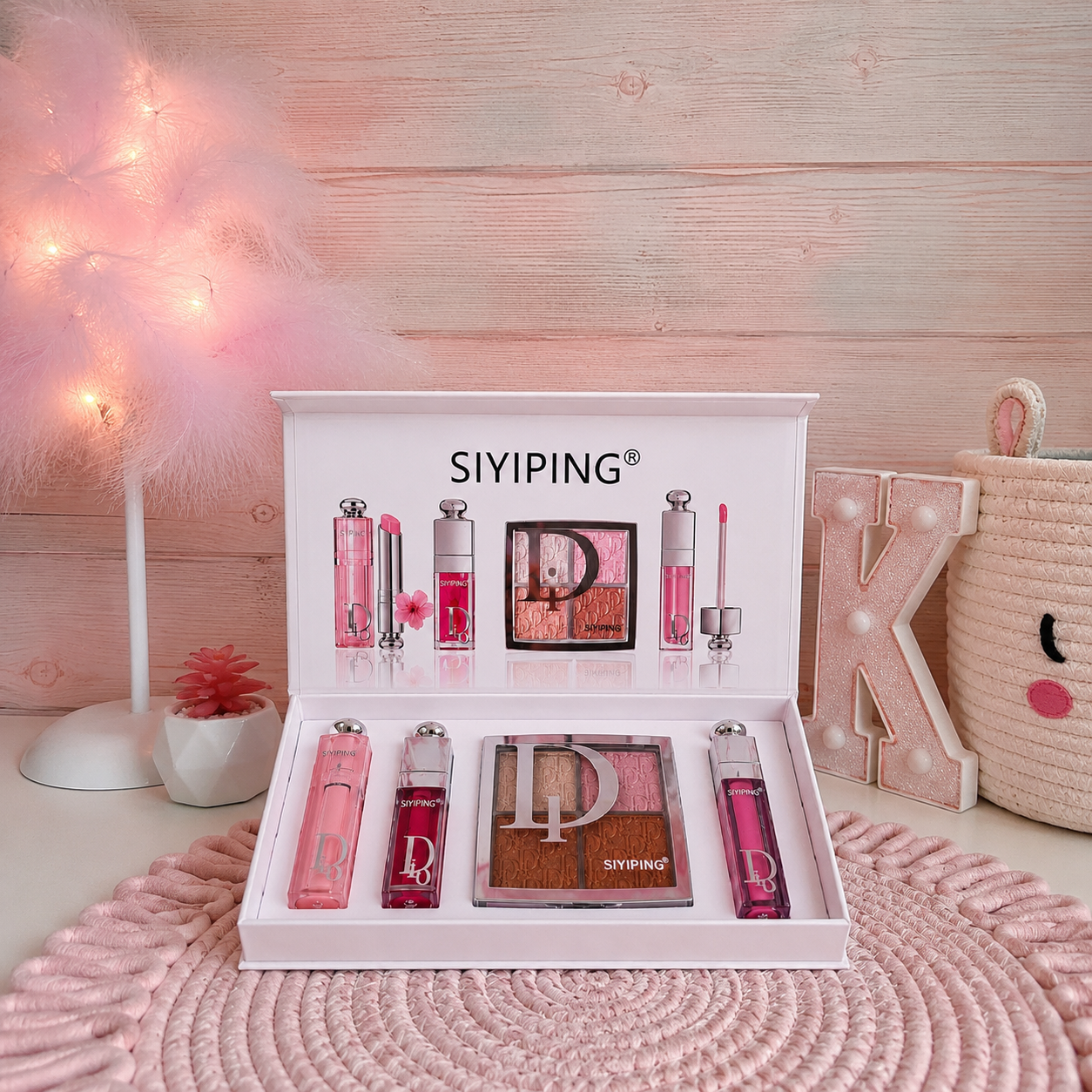 Pack maquillaje inspiración ( labiales y paleta ) viral