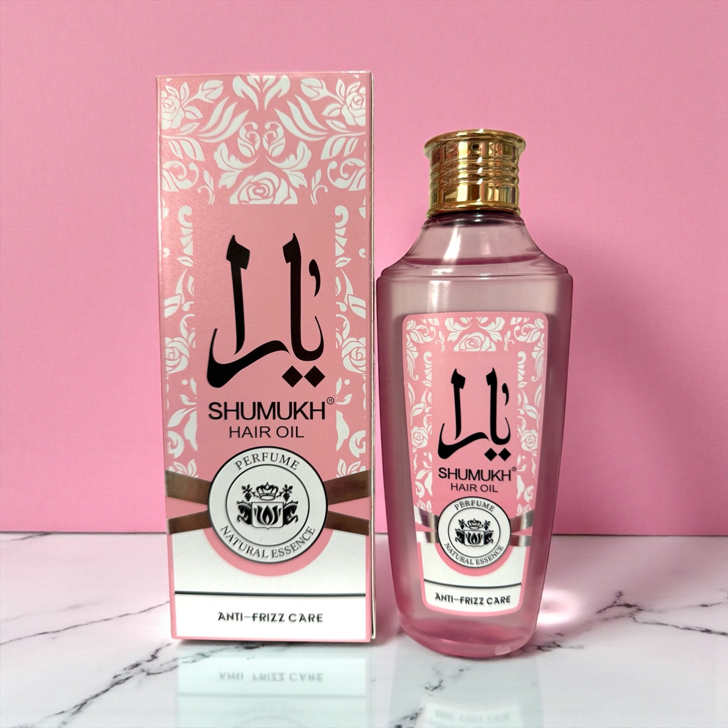 Aceite para el pelo Yara rosa