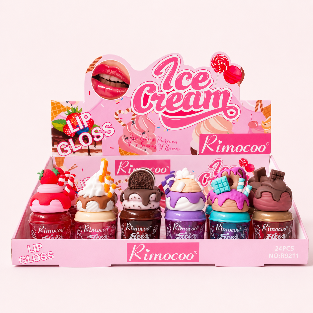Lip gloss arabe helados