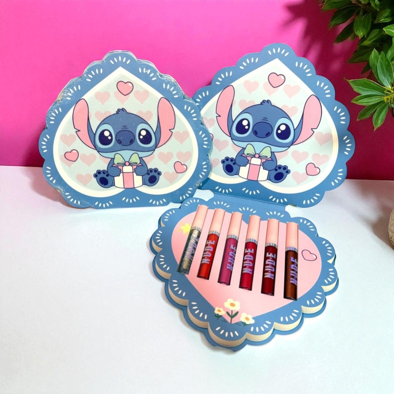 Pack 6 labiales stitch