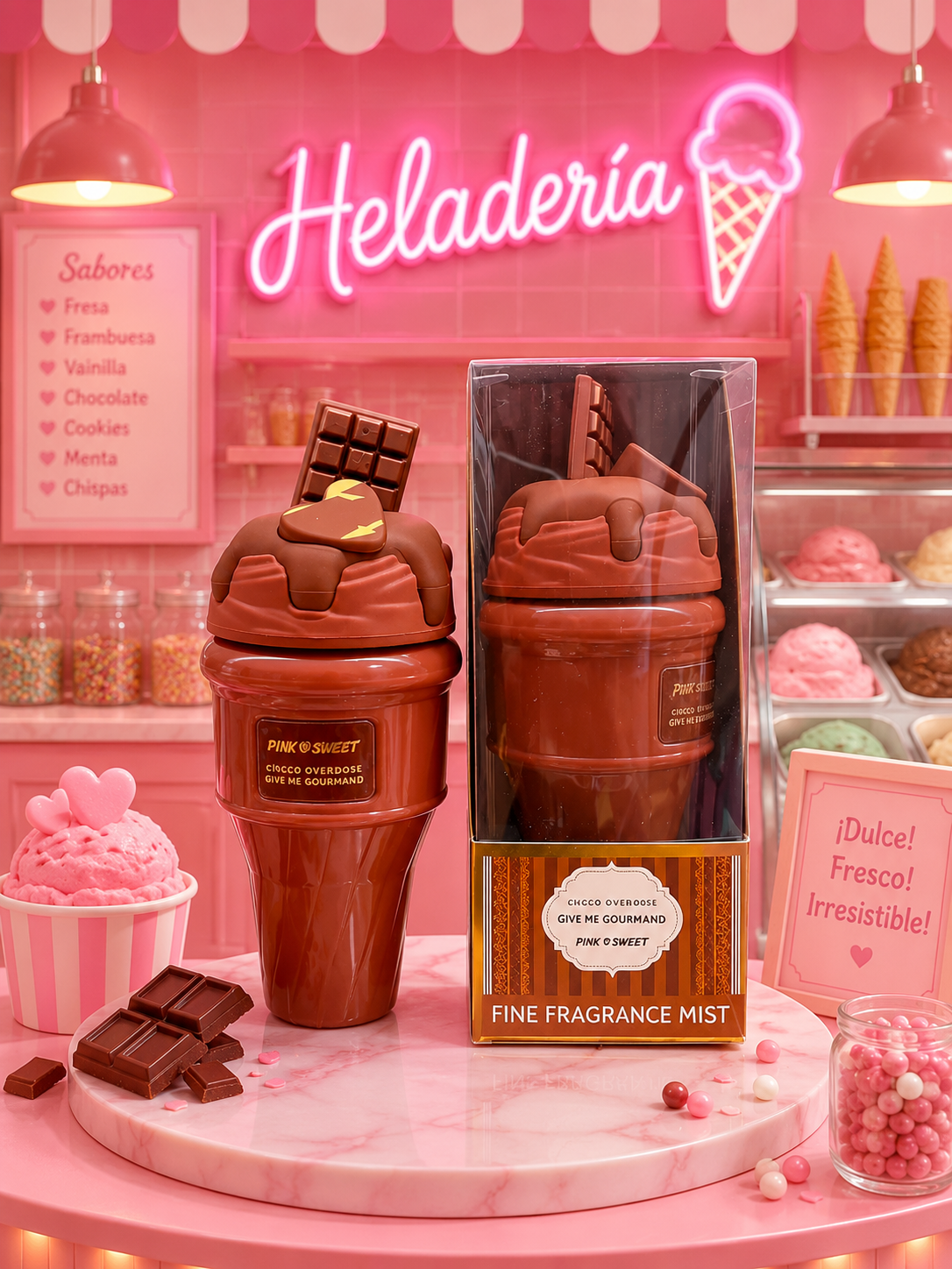 Fragancia helado arabe chocolate