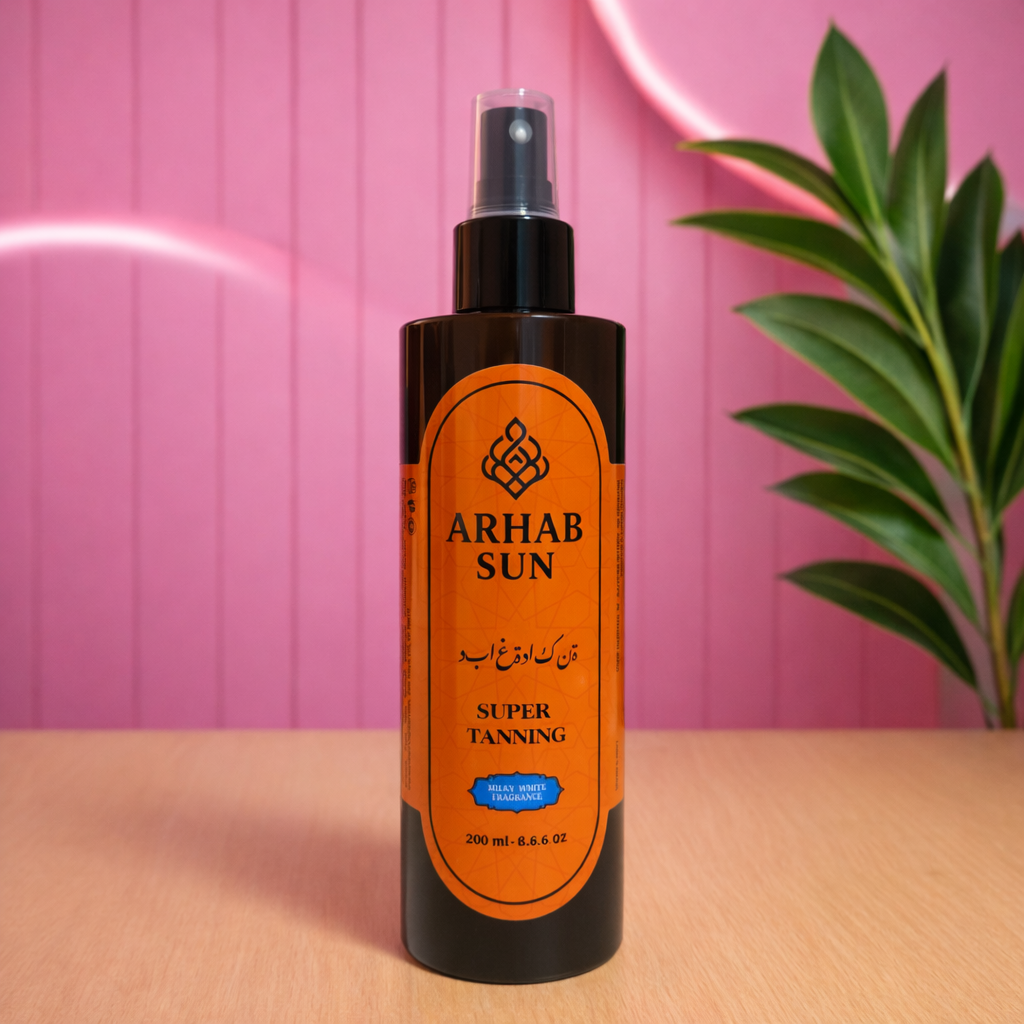 Bronceador arabe aroma bianco latte