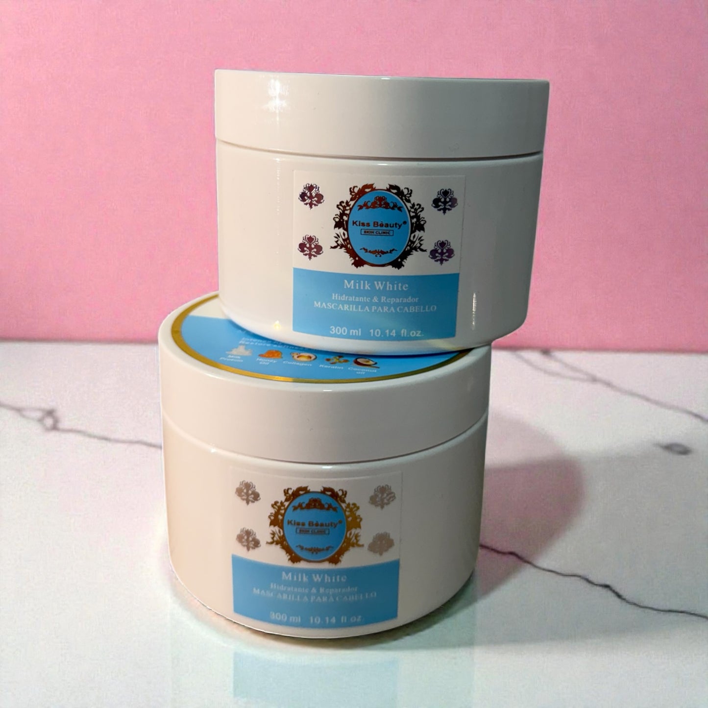 Mascarilla para el pelo bianco latte