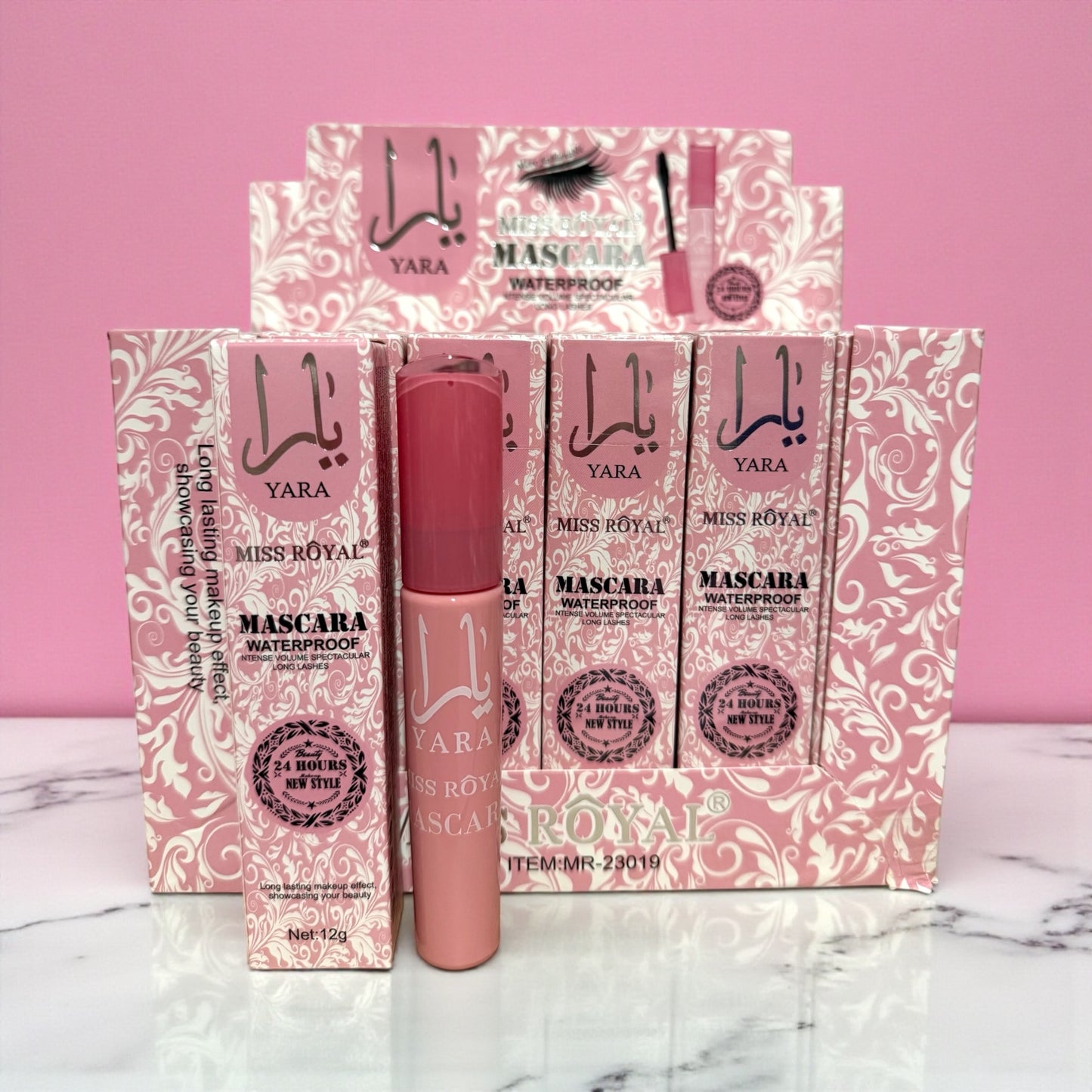 Máscara de pestañas yara waterproff