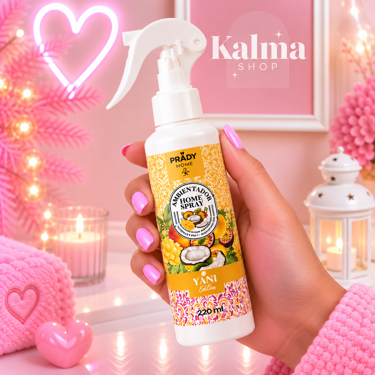 Ambientador spray yani tatus