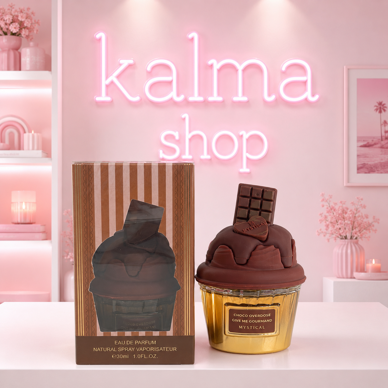 Mini perfume helado arabe chocolate 30ml
