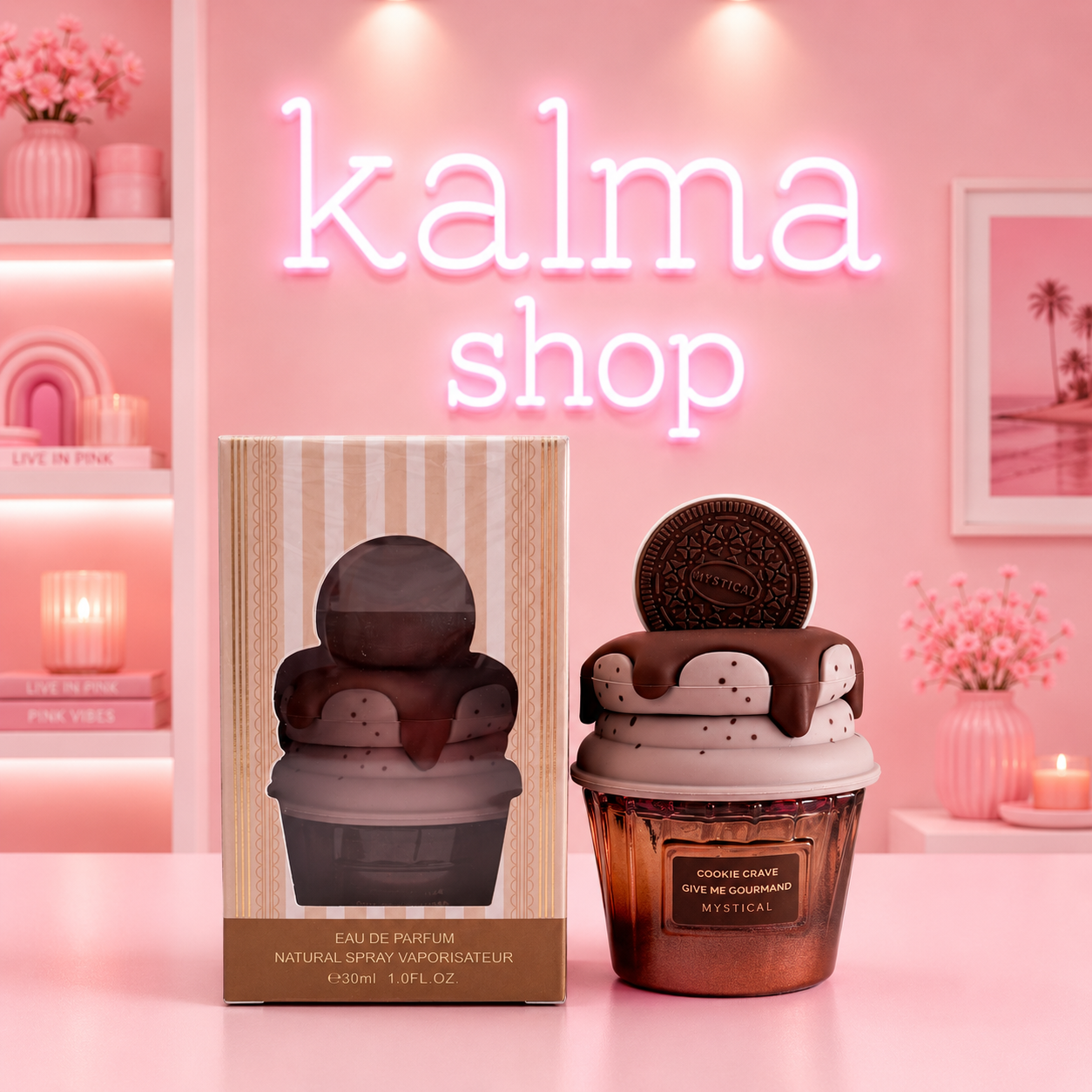 Mini perfume helado arabe galletas