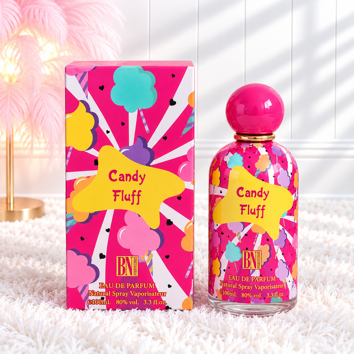 Perfume candy fluff