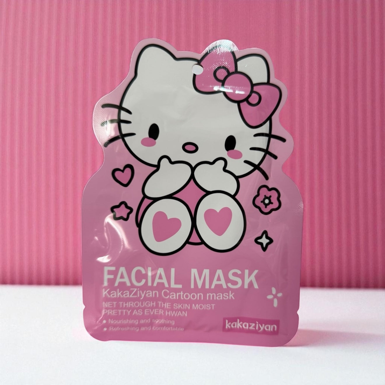 Mascarilla facial hello kitty