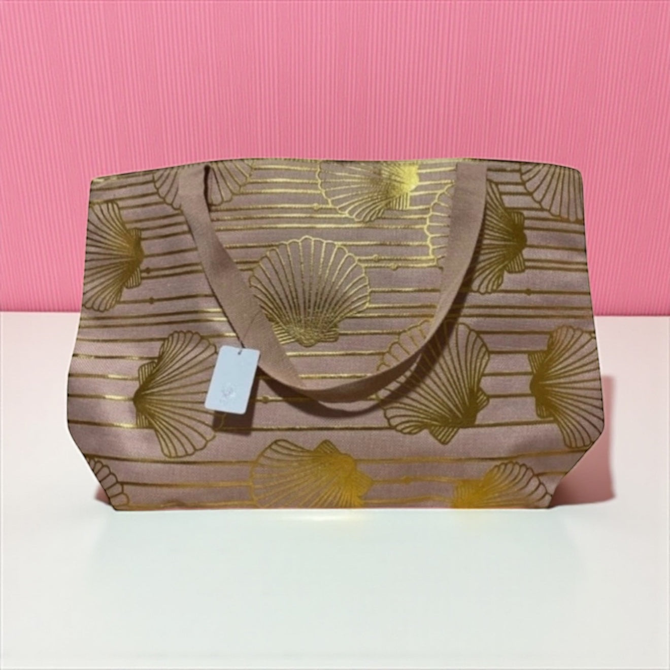 Bolso de playa conchas