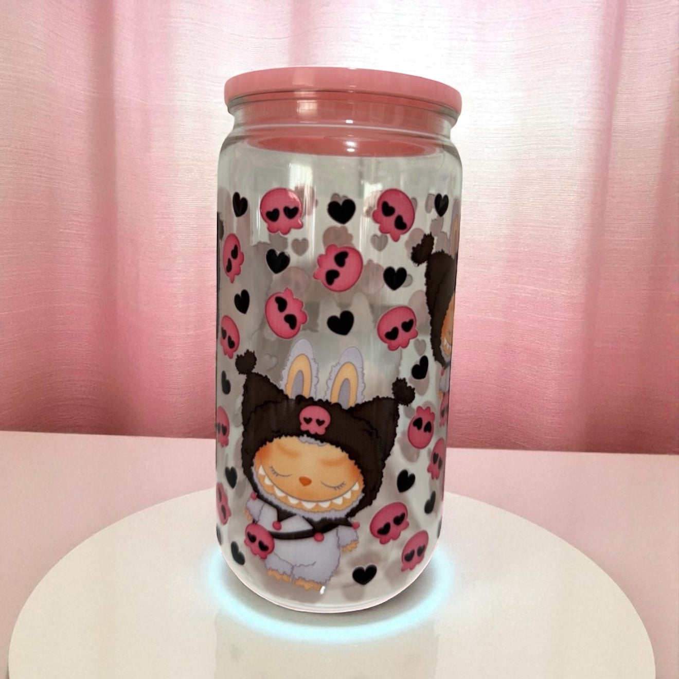 Vaso personalizado labubu kuromi