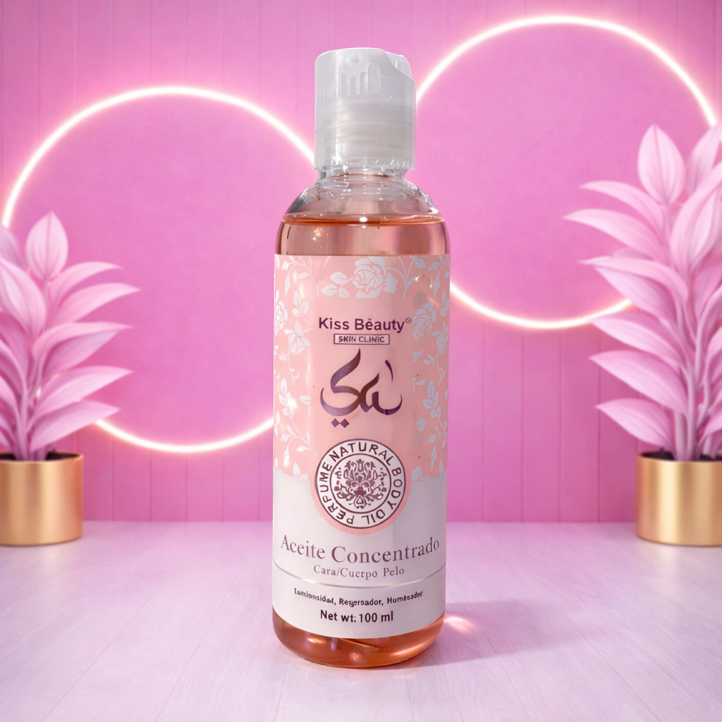 Aceite concentrado, cara cuerpo y pelo
