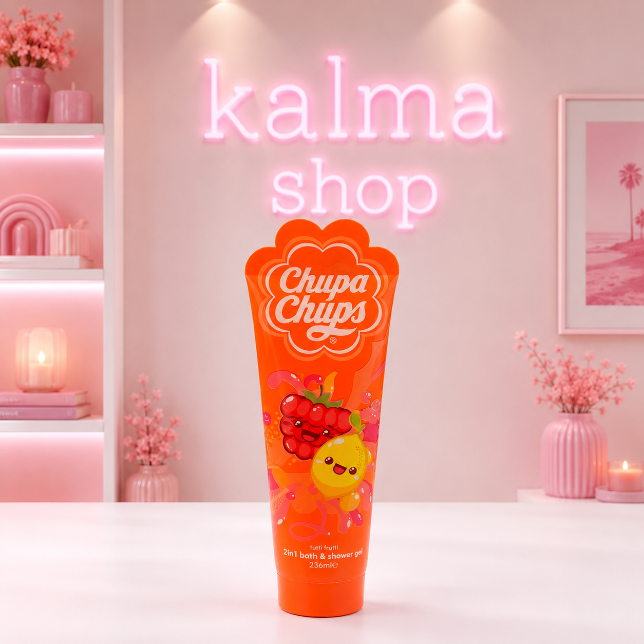 2 en 1 shampo + gel de ducha tuti fruti chupa chups