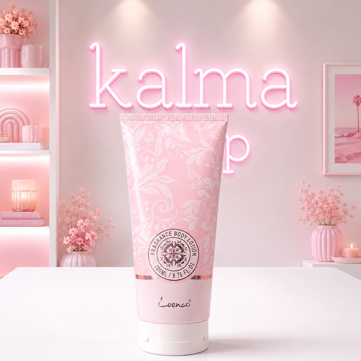 Crema corporal arabe rosa