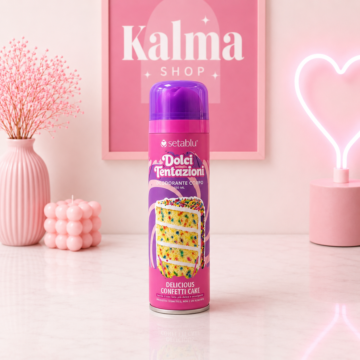 Desodorante aroma pastel delicia confeti 150ml