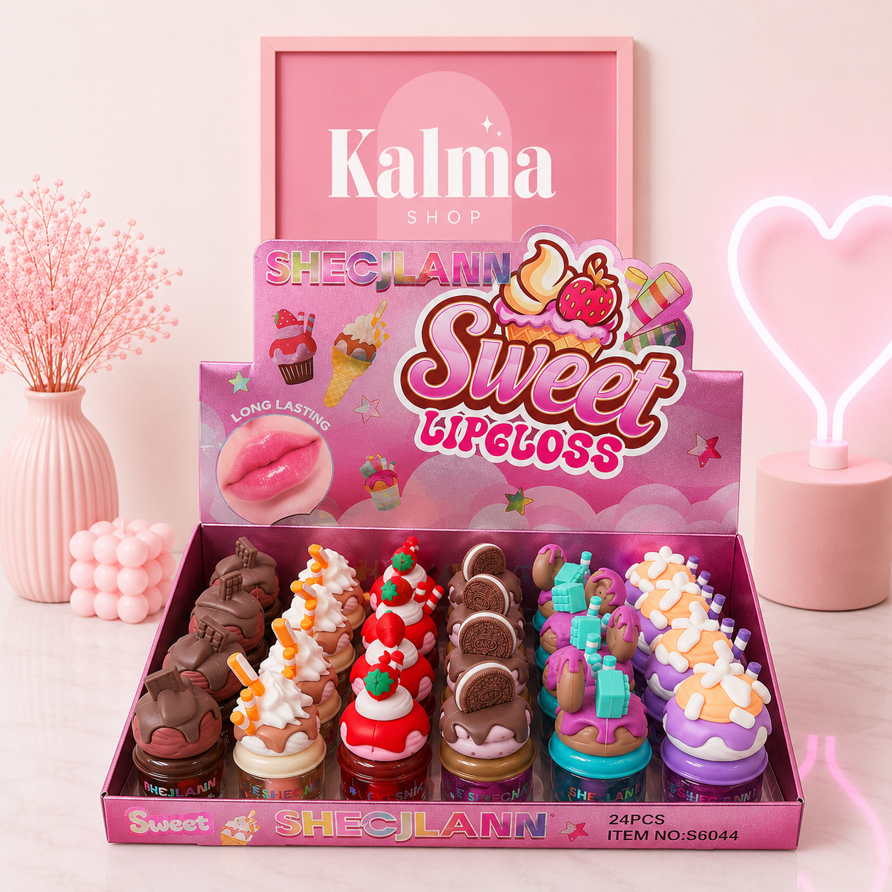 Lip gloss helados virales