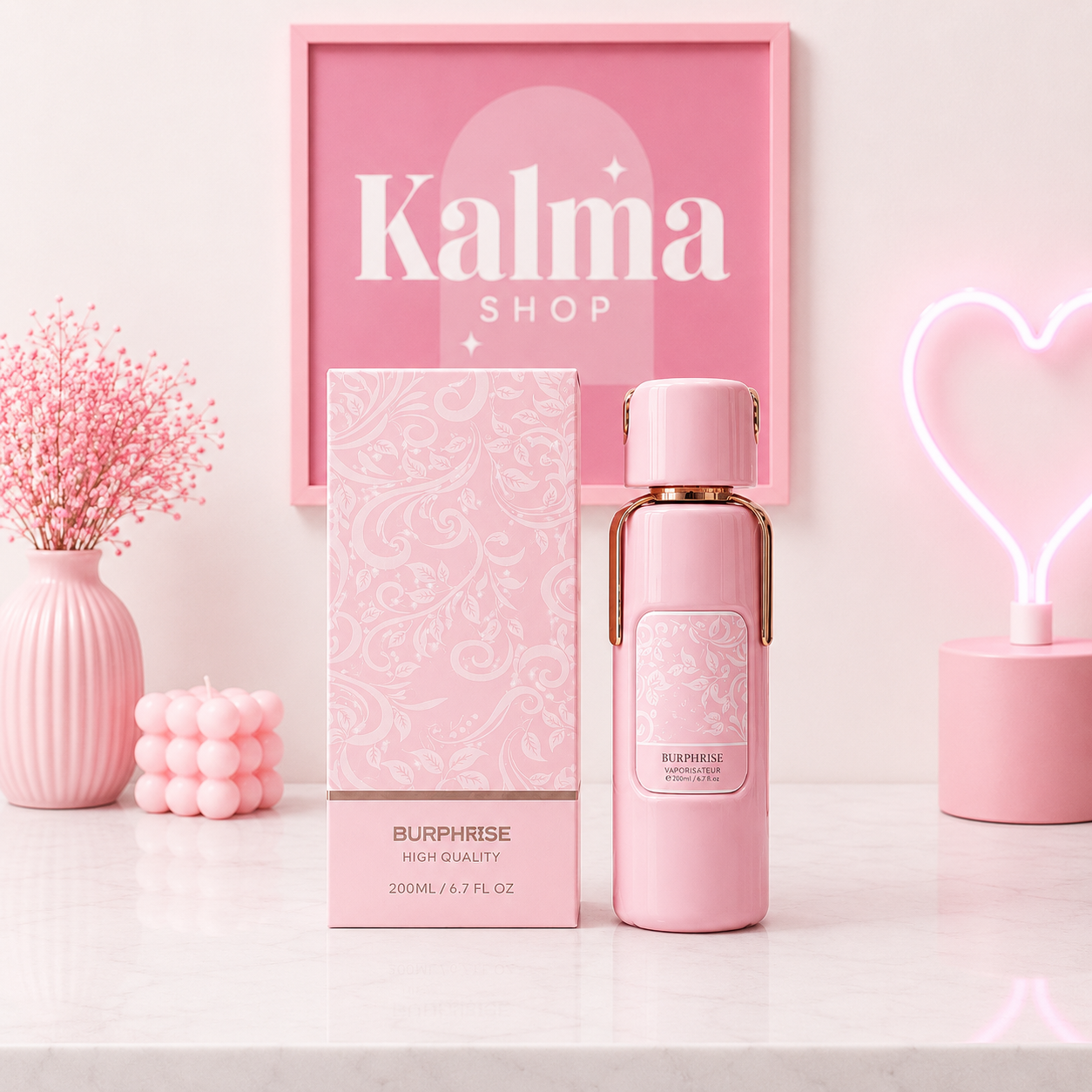 Perfume arabe rosa