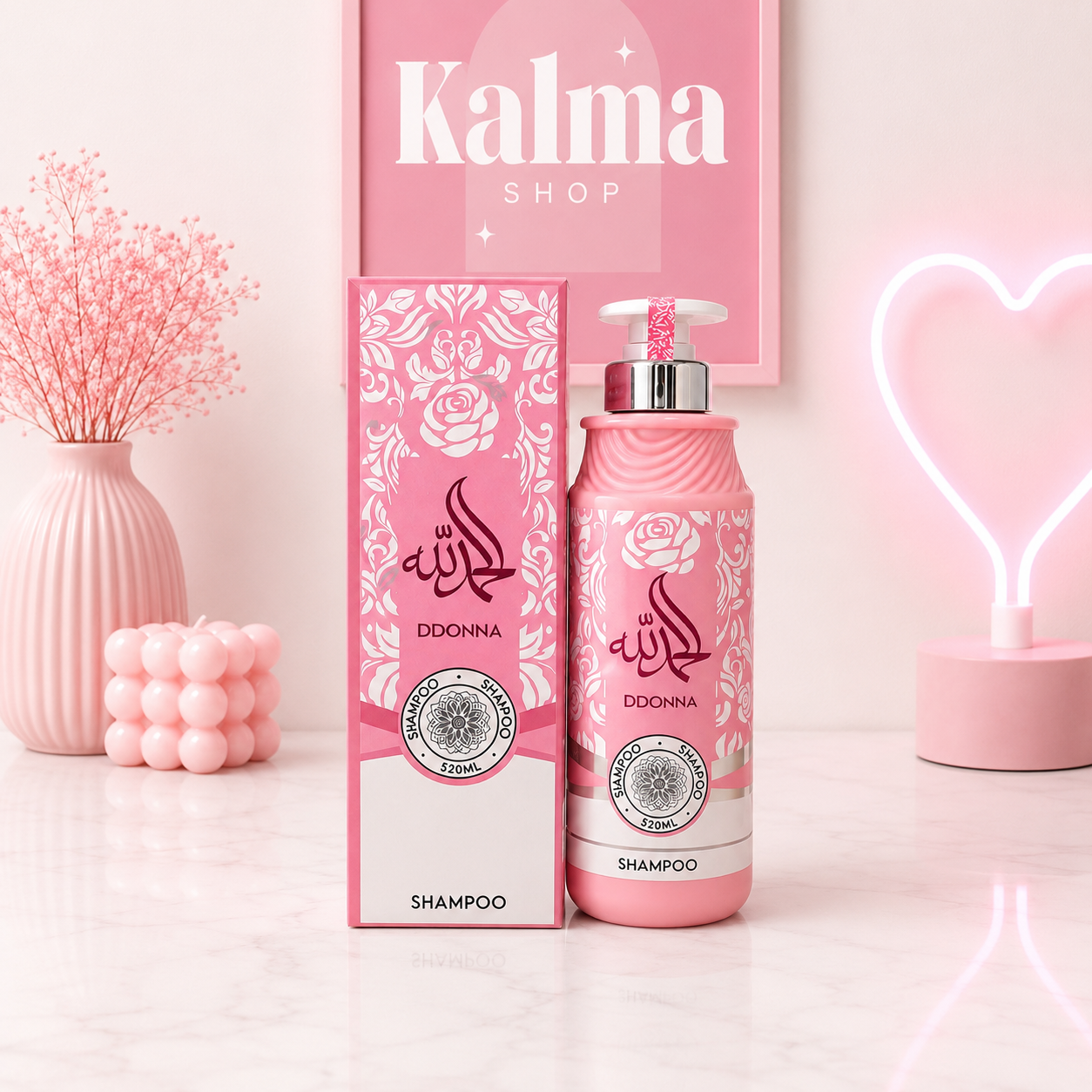 Shampoo fragancia arabe rosa