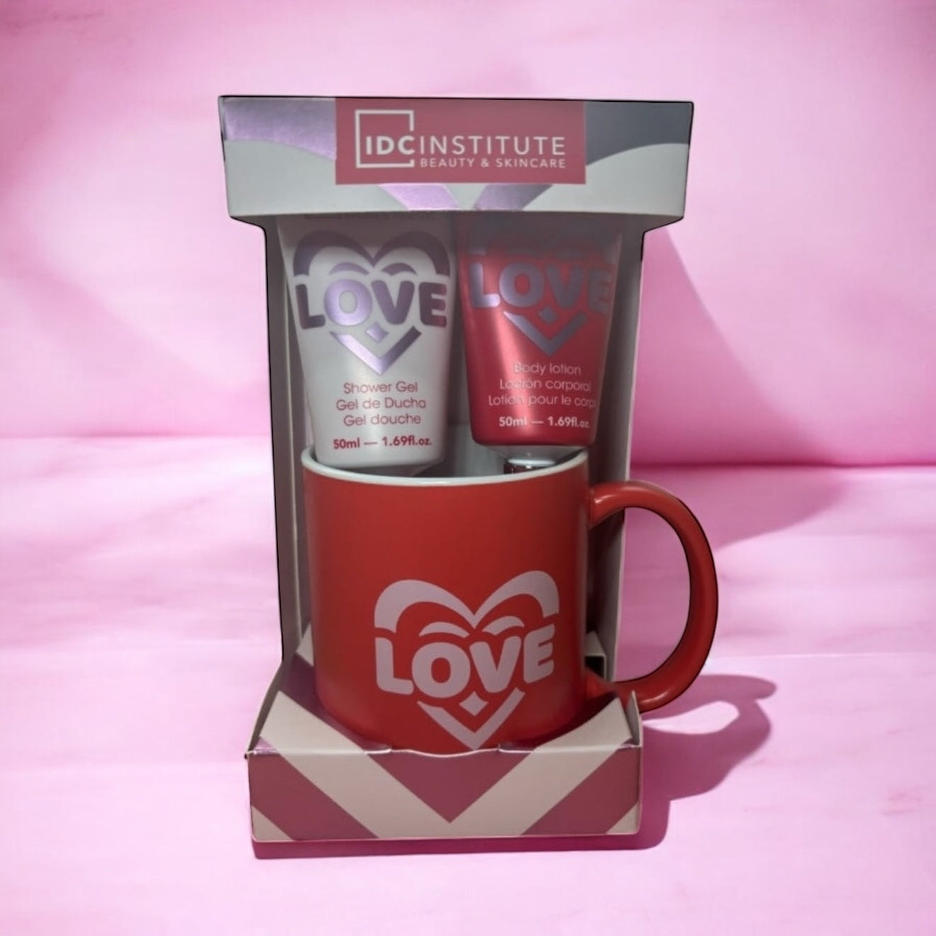 Taza + Gel + loción corporal