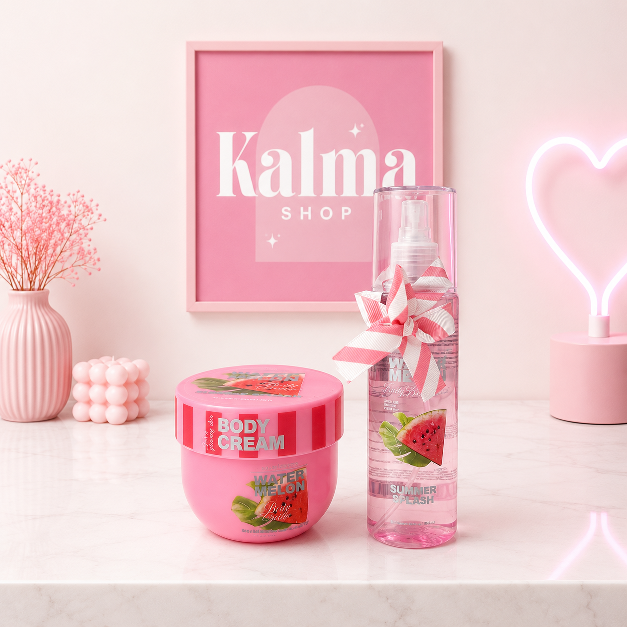 Pack duo sandia bruma corporal + crema corporal