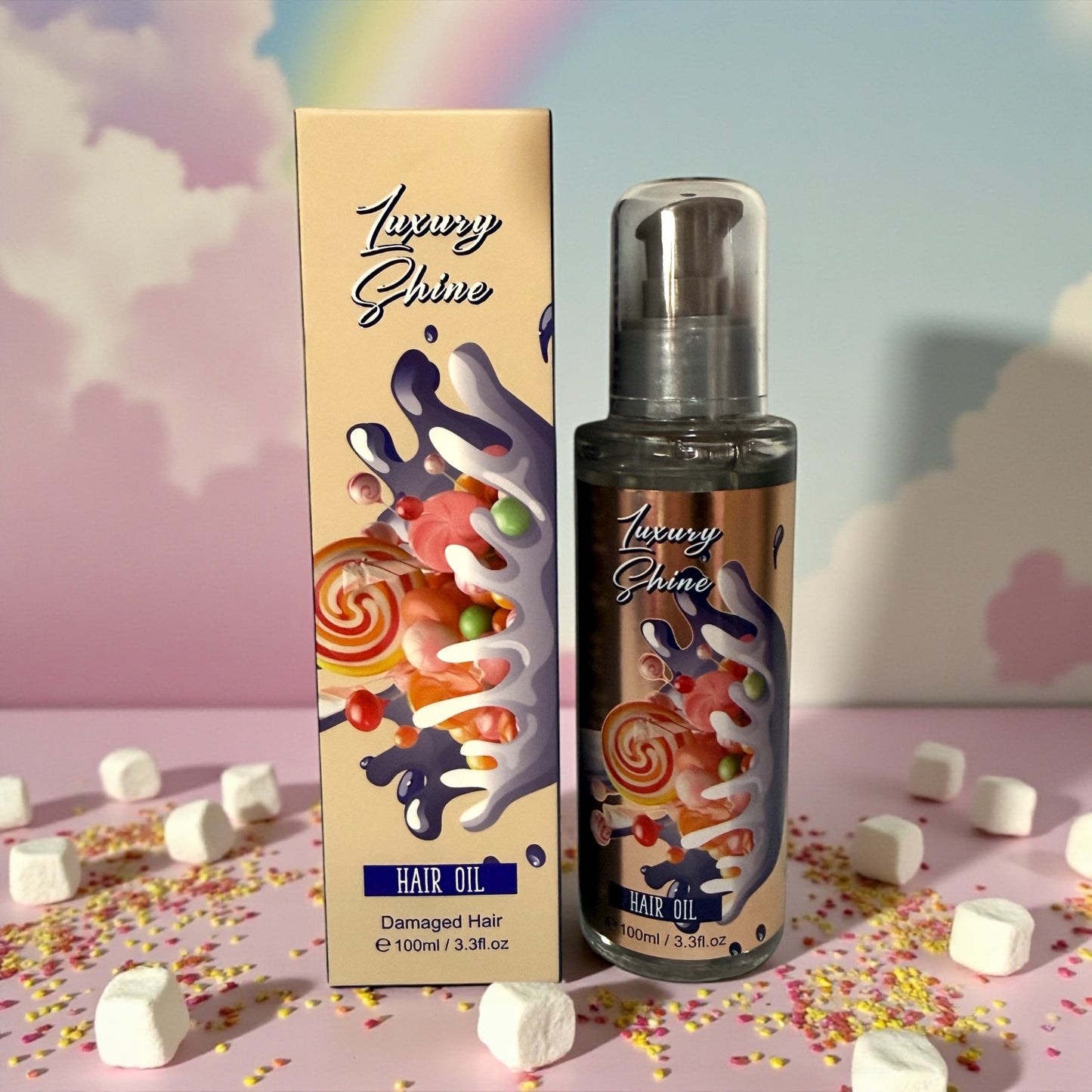 Serúm para el pelo caramelos