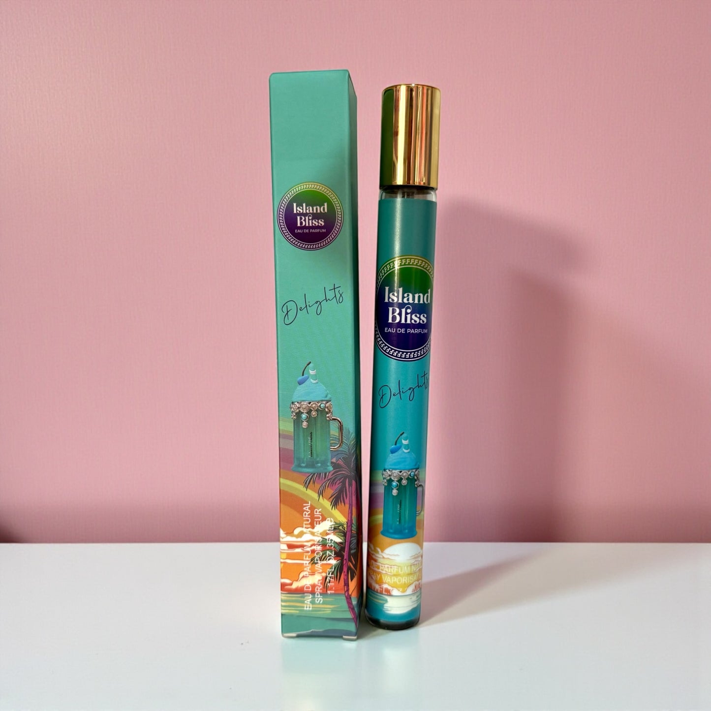 Mini perfume árabe island bliss