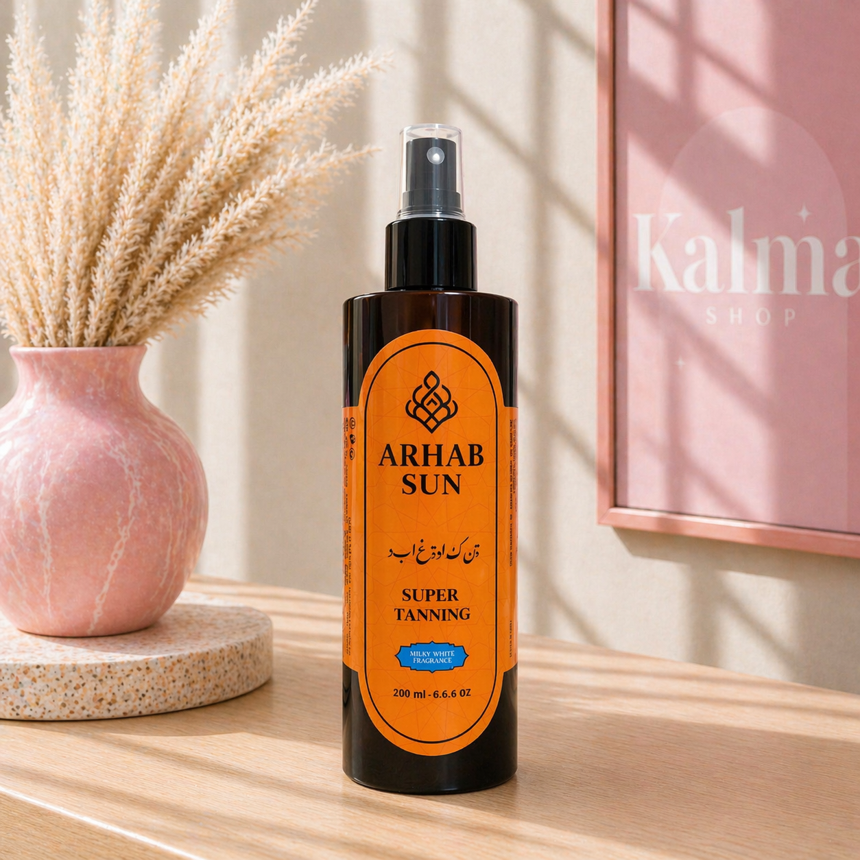 Bronceador arabe aroma bianco latte
