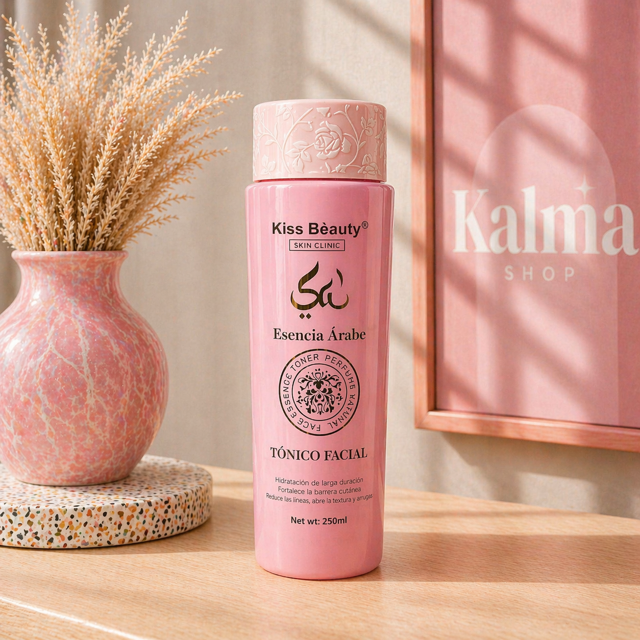Tónico facial arabe rosa