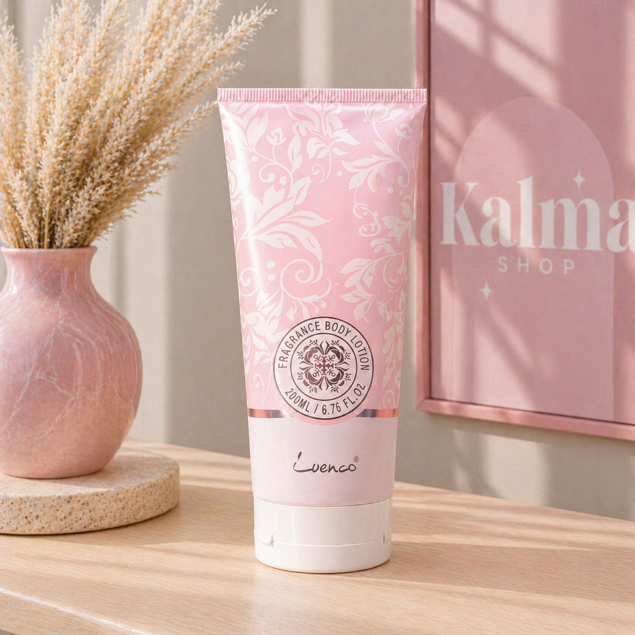 Crema corporal arabe rosa