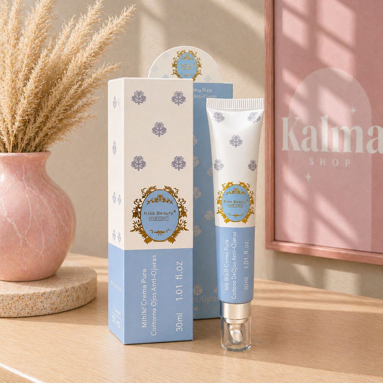 Contorno de ojos antiojeras bianco latte